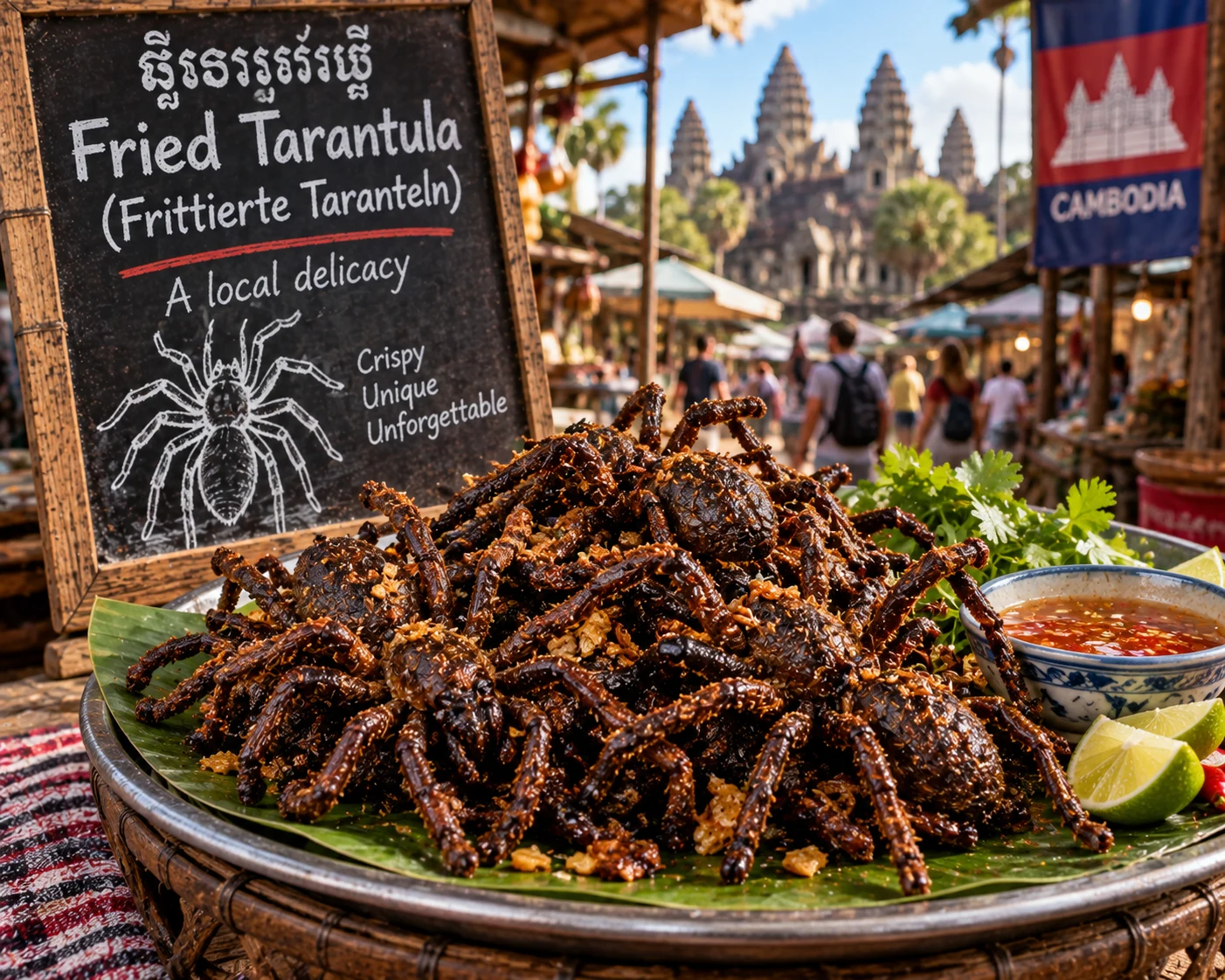 Fried Tarantula (Frittierte Taranteln)