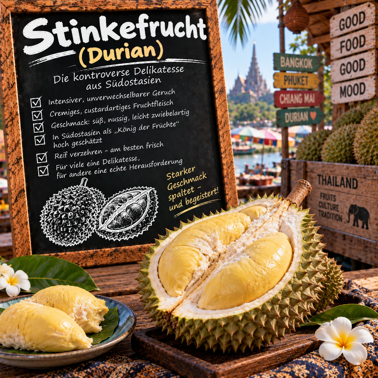 Stinkefrucht (Durian)